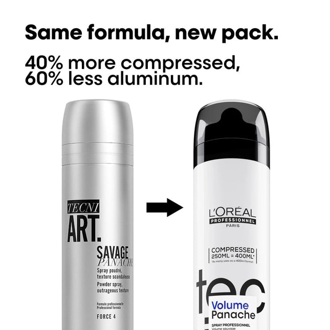 L'Oreal TecniArt Savage Panache Volume Spray - 250ml