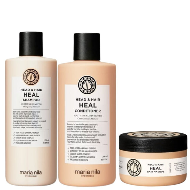 Maria Nila Head & Hair Heal Luxe Set - 350+300+250ml