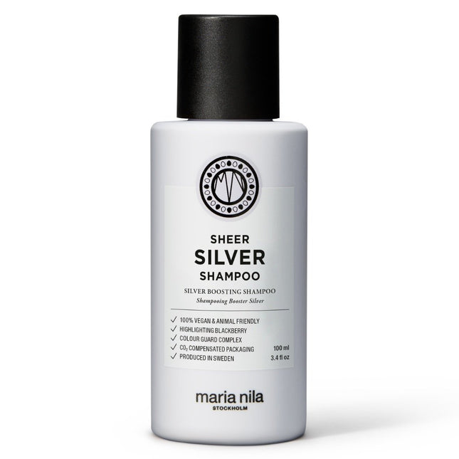 Maria Nila Sheer Silver Shampoo Travelsize - 100ml