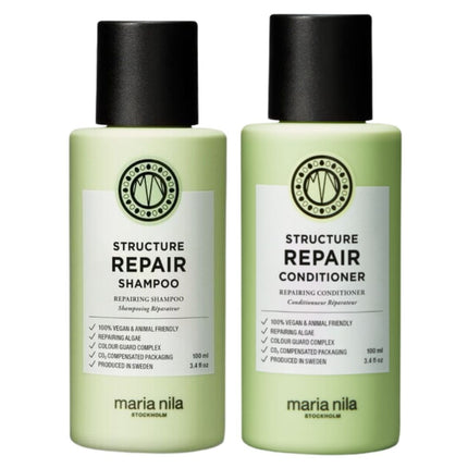 Maria Nila Structure Repair Duo Travelsize - 2x100ml