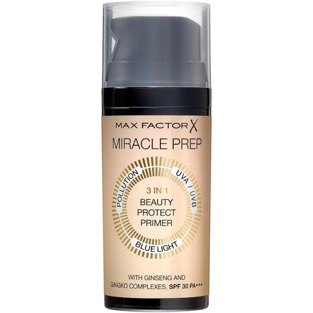 Max Factor Miracle Prep 3 in 1 Beauty Protect Primer SPF30 - 30ml