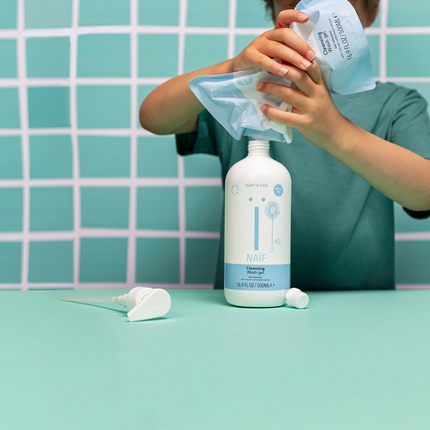 Naïf Baby & Kids Cleaning Wash Gel Refill Pack - 500ml