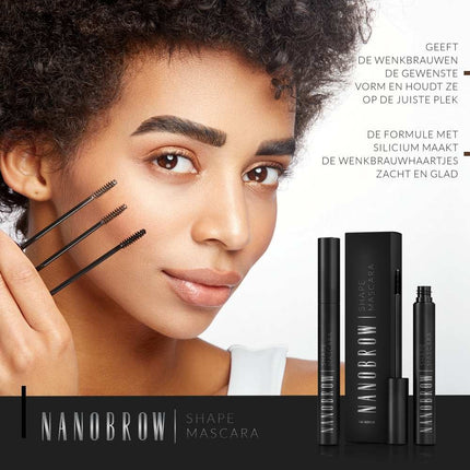 Nanobrow Black Shape Mascara - 7ml