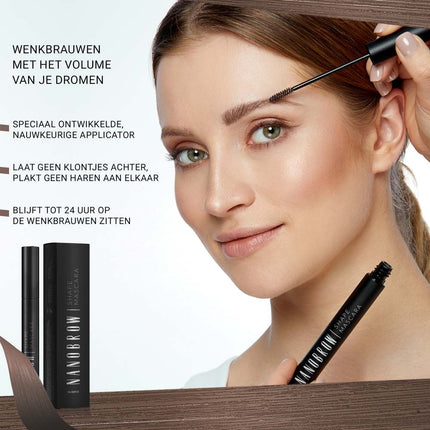 Nanobrow Brown Shape Mascara - 7ml