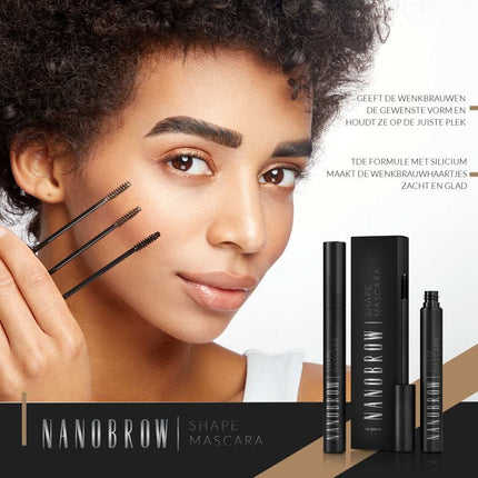 Nanobrow Light Brown Shape Mascara - 7ml