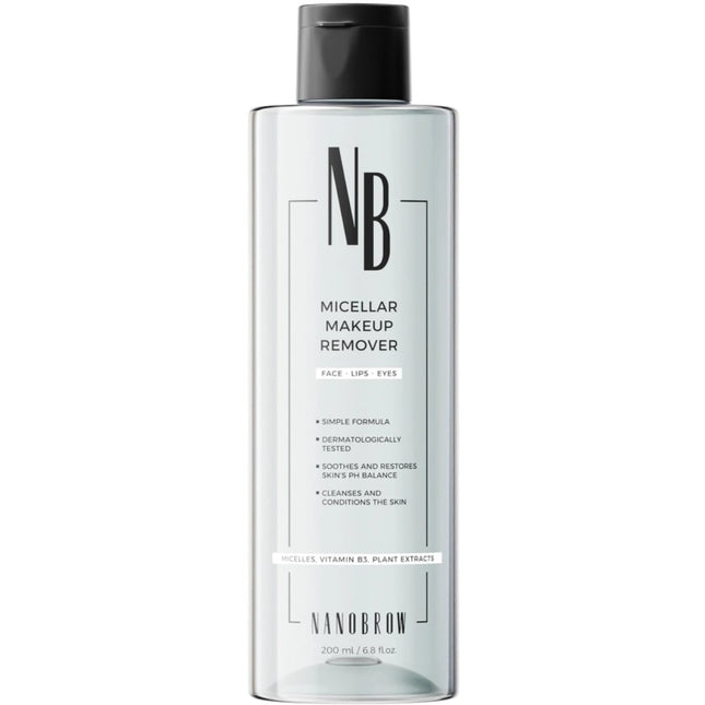 Nanobrow Micellar Makeup Remover - 200ml