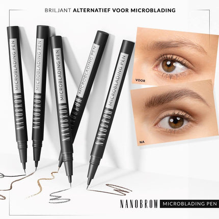 Nanobrow Microblading Pen Dark Brown - 1ml