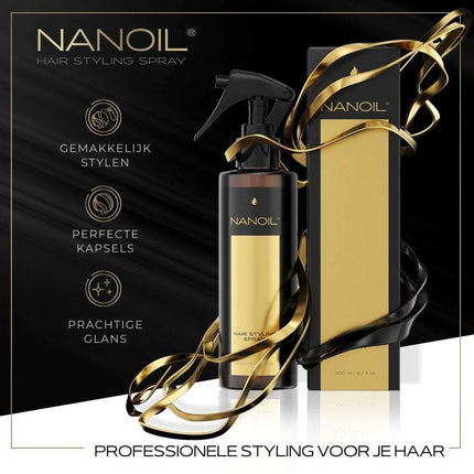 Nanoil Hair Styling Spray - 200ml
