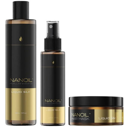 Nanoil Liquid Silk Complete Set - 300+125+300ml