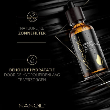 Nanoil Sweet Almond Oil - 50ml