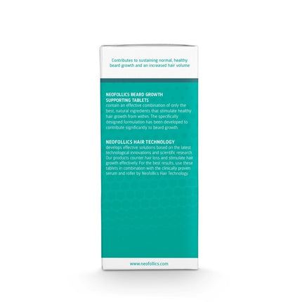 Neofollics Beard Growth Supporting Tablets - 60st