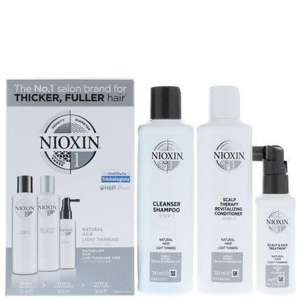 Nioxin System 1 - Trial Kit - 2x150+40ml - Sale