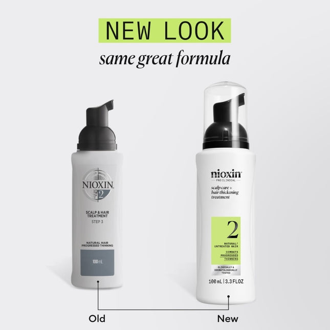 Nioxin System 2 Scalp Progressed Thinning Treatment - 100ml