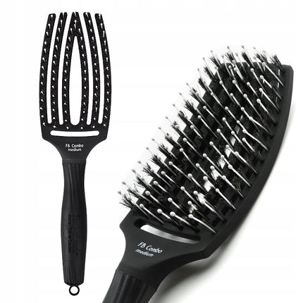 Olivia Garden Finger Brush Combo Medium Haarborstel