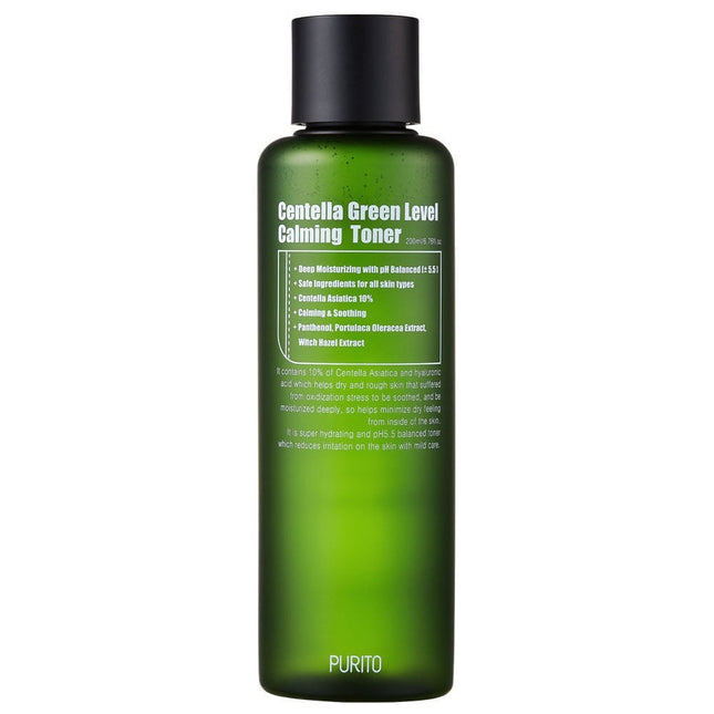 Purito Centella Green Level Calming Toner - 200ml