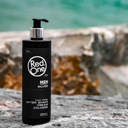 Red One After Shave Cream Cologne Zilver - 400ml