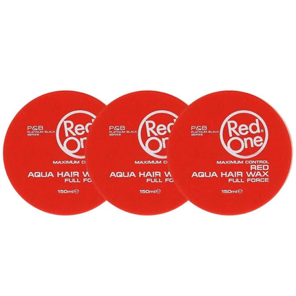 Red One Full Force Aqua Wax Rood 3-pack - 3X150ml