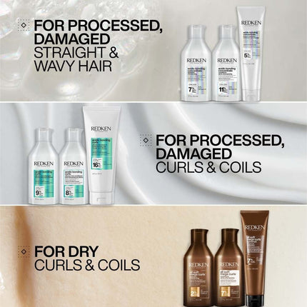 Redken Acidic Bonding Curls Luxe Set - 2x300+250ml