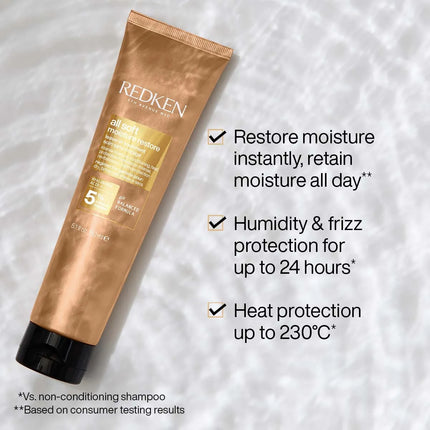 Redken All Soft Moisture Restore Leave-in Treatment - 150ml