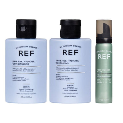 REF Curly Girl Hydrate Travelsize Set - 100ml + 100ml + 75ml