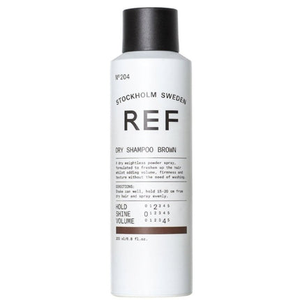 REF Dry Shampoo 204 Brown - 200ml