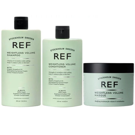 REF Weightless Volume Set  - 245+285+250ml