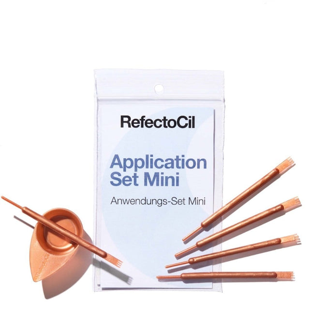 RefectoCil Eyelash & Eyebrow Mini Application Set Rose Gold - 10pcs