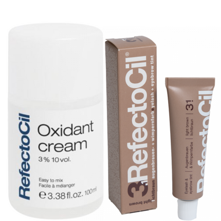 RefectoCil Wenkbrauwverf Oxidant Cream Set - 15+100ml