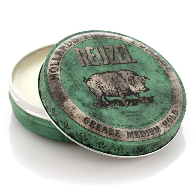 Reuzel Grease Medium Hold Pomade (Groen)