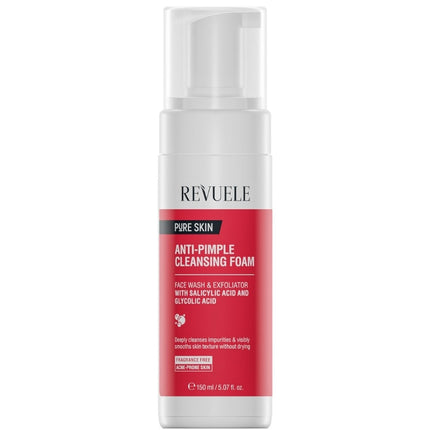 Revuele Pure Skin Anti-Pimple Cleansing Foam - 150ml