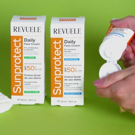 Revuele Sunprotect Daily Face Cream Oil Control SPF 50 - 50ml