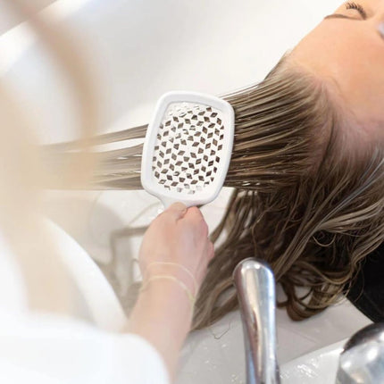 Rock & Ruddle Shower Power Haarborstel Wit