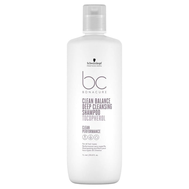 Schwarzkopf Bonacure Clean Balance Deep Cleansing Shampoo  - 1000ml