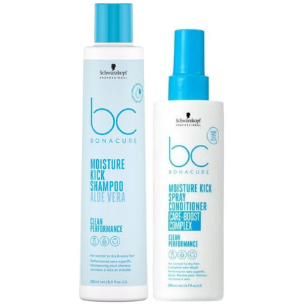 Schwarzkopf Bonacure Moisture Kick Care Spray Set - 250+200ml