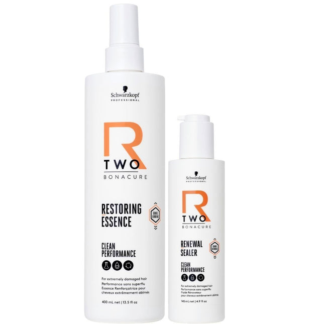 Schwarzkopf R-Two Prepare + Renew Set - 400+145ml