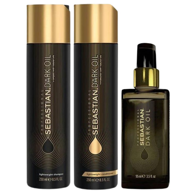 Sebastian Dark Oil Lightweight Care Set - 2x250+95ml