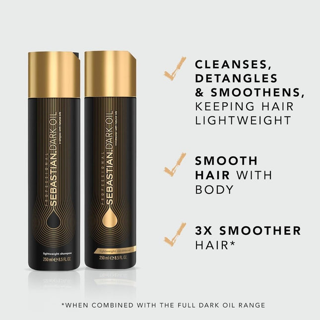 Sebastian Dark Oil Lightweight  Duo - 2x250ml