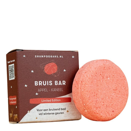 ShampooBars Bruis Bar Appel Kaneel alle huidtypes - 60g