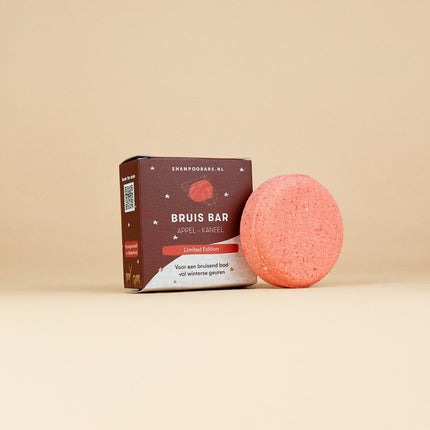 ShampooBars Bruis Bar Appel Kaneel alle huidtypes - 60g