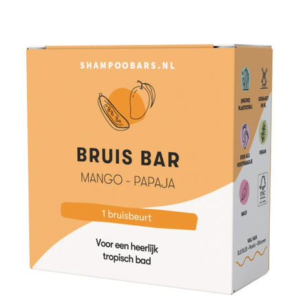 ShampooBars Bruis Bar Mango - Papaya - 60g