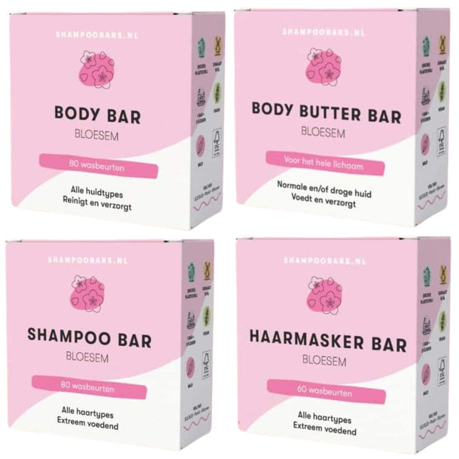 ShampooBars Complete Routine Bloesem - 2x60+2x45g