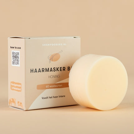 ShampooBars Haarmasker Bar Honing Extra Voedend - 45g
