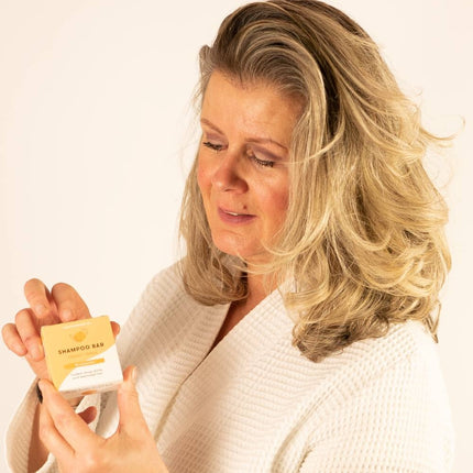 ShampooBars Shampoo Bar Mango Papaja krullend & droog haar - 60g