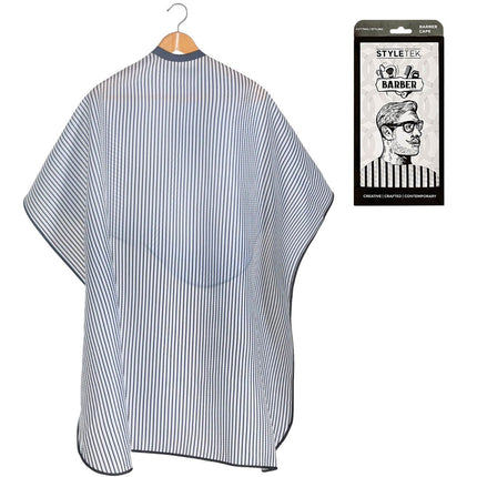 Styletek Kap/Verfmantel Pin Stripe met drukknopen - 152x120cm