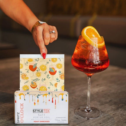 Styletek Pop-up Foil 5x11 Prefolded Sheets Spritz O'clock - 400pcs