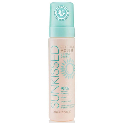 Sunkissed Ultra Dark Self Tan Mousse - 200ml