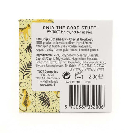 TOOT! Natuurlijke Oogschaduw Cheeky Cheetah