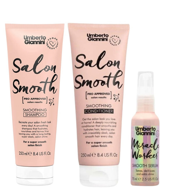 Umberto Giannini Salon Smooth Set - 250+250+75ml