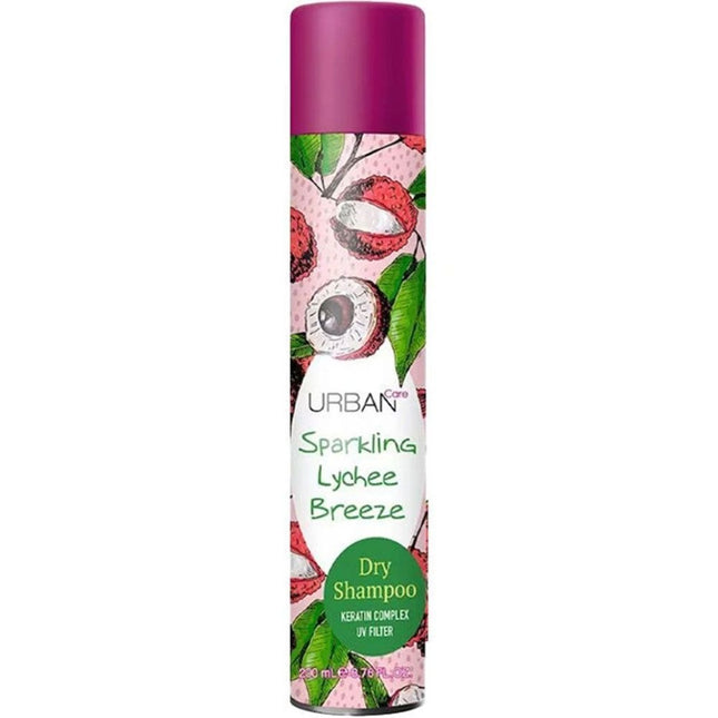 Urban Care Sparkling Lychee Breeze Dry Shampoo - 200 ml