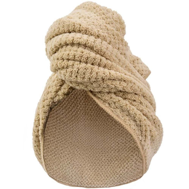 Veganboost Hair Towel Sandstone